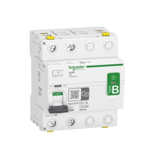 Schneider Electric A9z64225 25amp Current Circuit Breaker Acti9 Iid