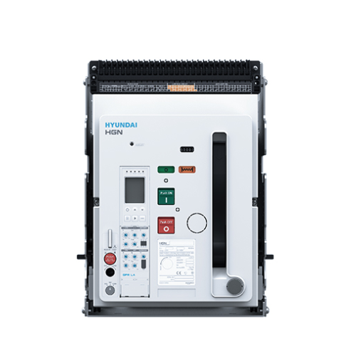 Hyundai Hgn25b3b Air Circuit Breaker 3 Pole 2500a 50/60hz 12kv 1000v