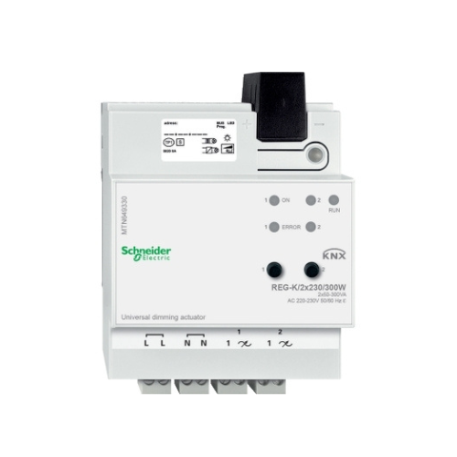 Schneider Electric Mtn649330 Universal Dimming Actuator 230v