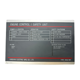 HANSHIN ELECTRIC ECSU-AM1 ENGINE CONTROL/SAFETY UNIT