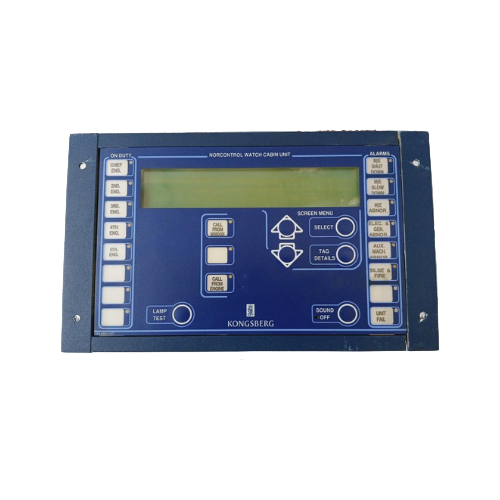 Kongsberg Norcontrol 8100138 Watch Cabin Unit Display